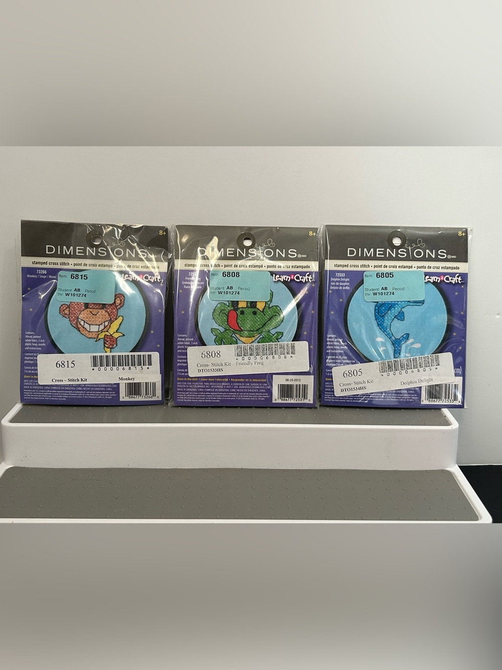 Dimensions Learn-A-Craft Cross-Stitch Kits - All New in Package